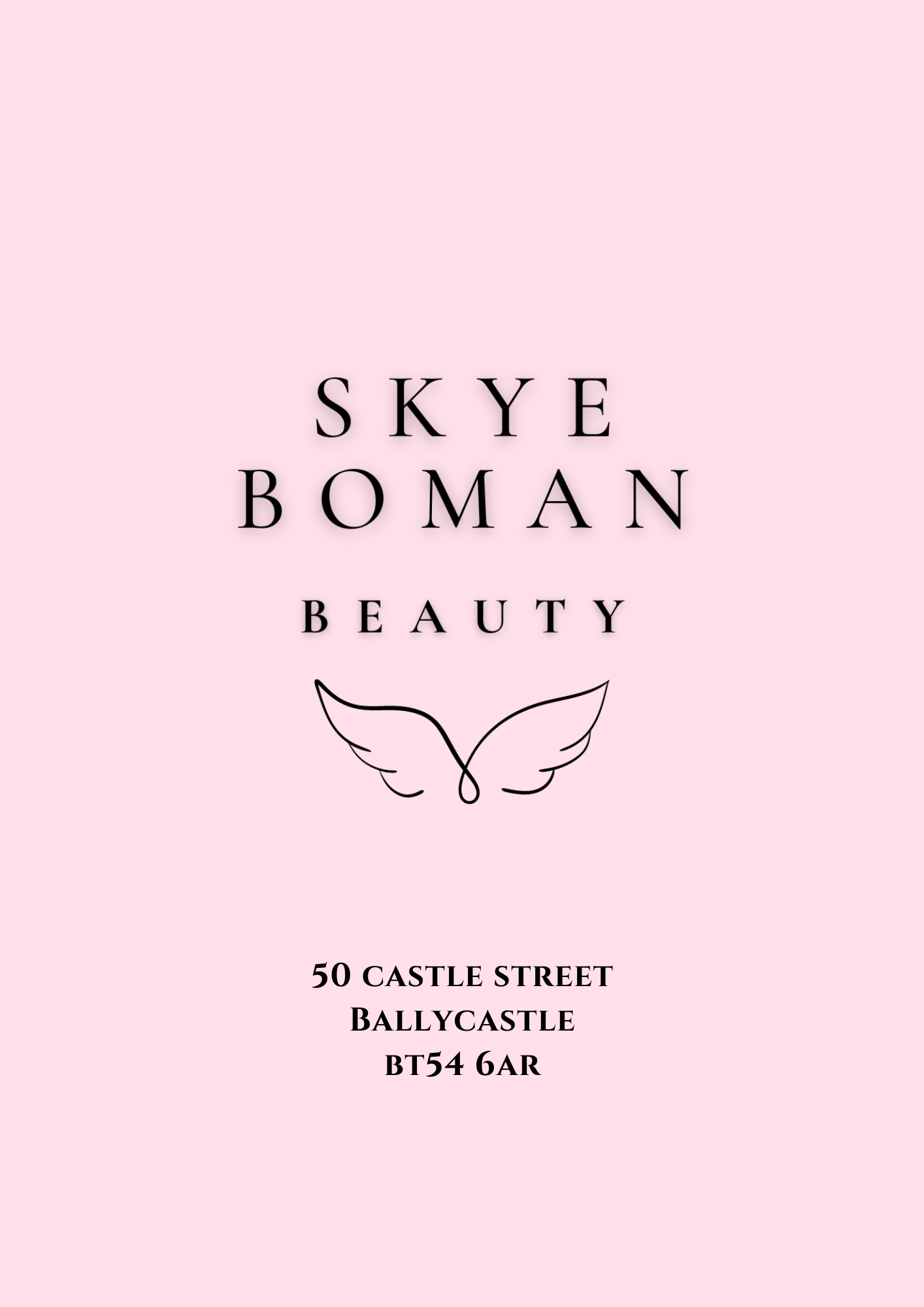 Skye Boman Beauty Gift Voucher